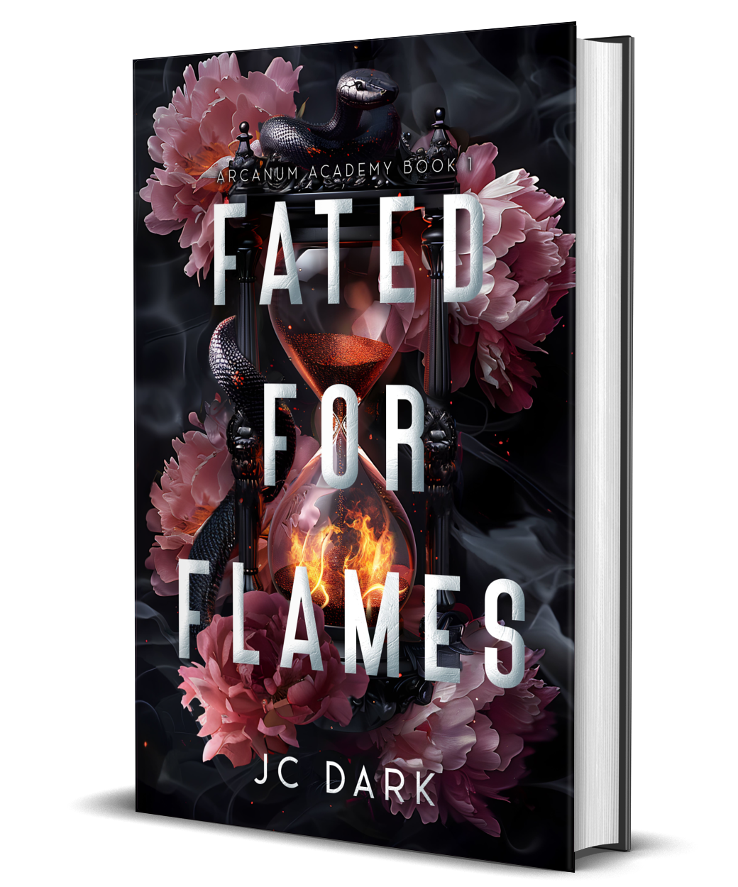 Signed Paperback Fated for Flames by JC Dark