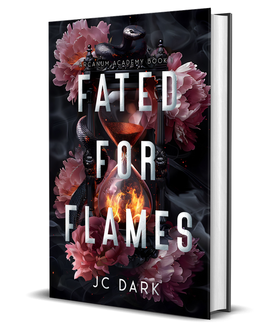 Signed Paperback Fated for Flames by JC Dark